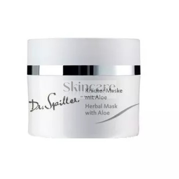 Dr. Spiller Intense Herbal Mask With Aloe Трав'яна маска для проблемної шкіри з Алое Dr. Spiller Intense Herbal Mask With Aloe Трав'яна маска для проблемної шкіри з Алое
